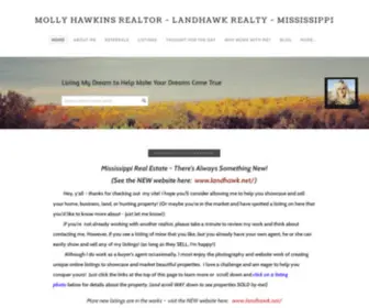 Mollyhawkins.net(Molly Hawkins Realtor) Screenshot