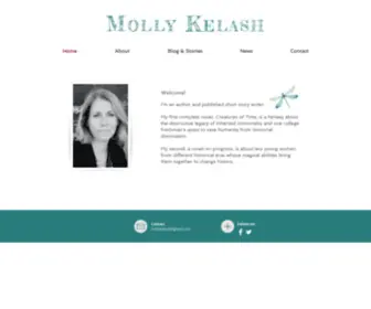 Mollykelash.com(Home) Screenshot