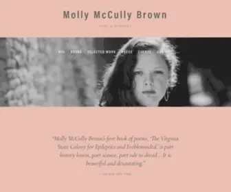 Mollymccullybrown.com(Molly McCully Brown) Screenshot