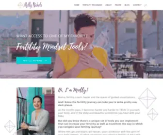 Mollynichols.com(Spiritual Business Coach) Screenshot