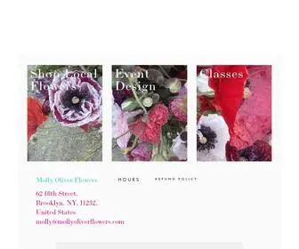 Mollyoliverflowers.com(Molly Oliver Flowers) Screenshot