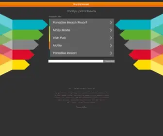 Mollys-Paradise.de(Mode für mollige) Screenshot