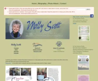 Mollyscott.com(Molly Scott) Screenshot