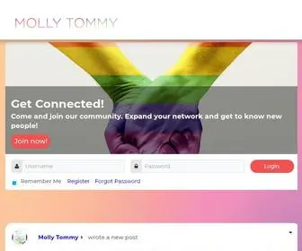 Mollytommy.com(Front Page) Screenshot