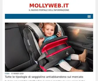 Mollyweb.it(Il nuovo portale dell'informazione) Screenshot