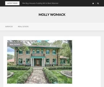 Mollywomack.com(Molly Womack) Screenshot