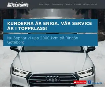 Molndalsbil.se(Mölndals Bilförsäljning) Screenshot