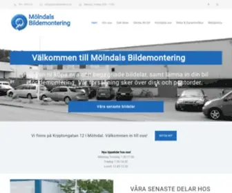 Molndalsbildemo.se(Nya och begagnade bildelar i Mölndal) Screenshot