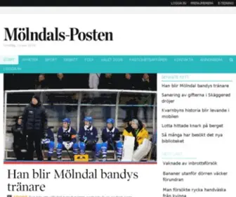 Molndalsposten.se(Senaste nyheterna från Mölndalsposten) Screenshot