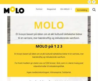 Molo.org(Livssyn for kulturell inkludering) Screenshot