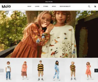 Molo.us(Urban design and quality clothing for children) Screenshot