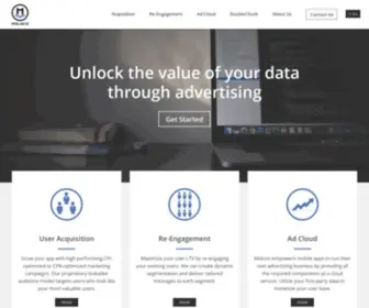 Molocoads.com(Business growth with operational machine learning) Screenshot