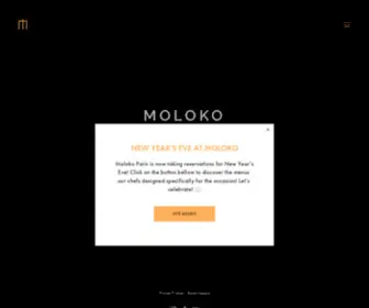 Molokoparis.com(Moloko Pigalle) Screenshot