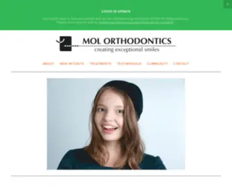 Molorthodontics.com(Mol Orthodontics) Screenshot