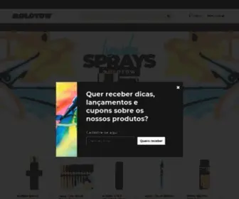 Molotow.com.br(Molotow Brasil) Screenshot