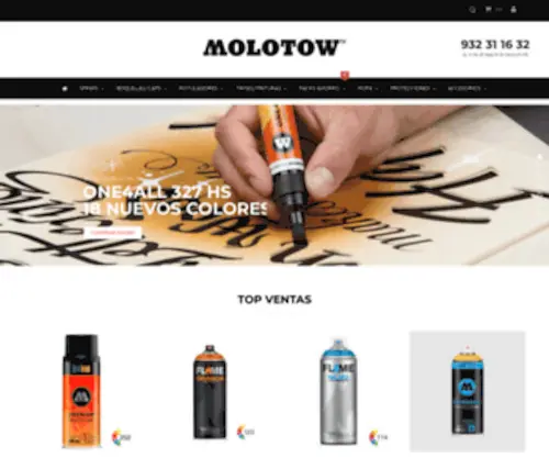 Molotow.es(Molotow España) Screenshot