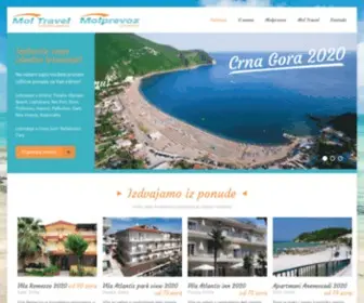 Molprevoz-Turist.com(Mol Travel) Screenshot