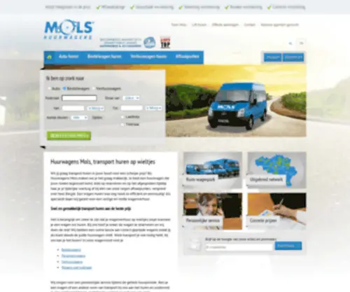 Mols.be(Huurwagens Mols) Screenshot
