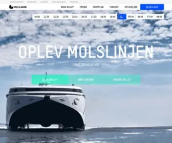 Molslinjen.dk(Din genvej i Danmark) Screenshot