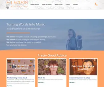 Molsonpartners.com(Molson & Partners Marketing) Screenshot