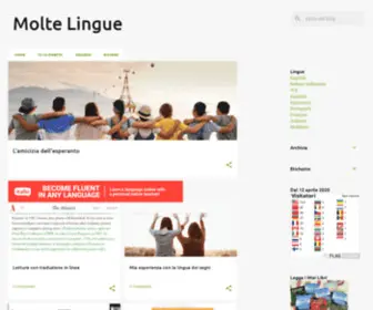 Moltelingue.com(Molte Lingue) Screenshot