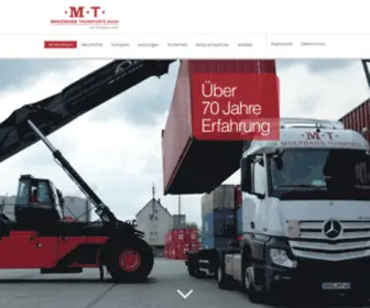Molthahn-Transporte.de(Spedition Molthahn Transporte) Screenshot