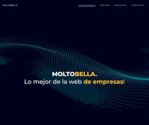 Moltobella.cl(La bella web de empresa y negocios en Chile) Screenshot