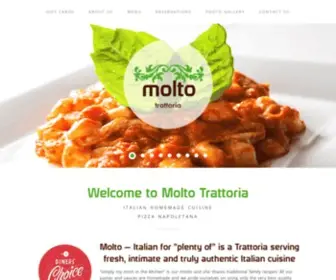 Moltonaples.com(Naples Italian Restaurants) Screenshot