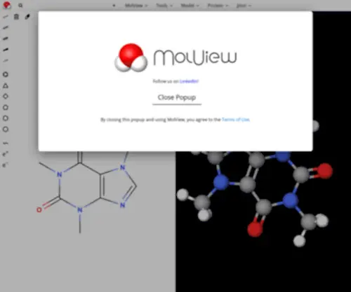 Molview.org(Molview) Screenshot