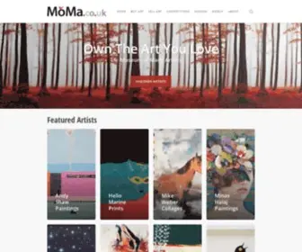 Moma.co.uk(MoMa UK) Screenshot