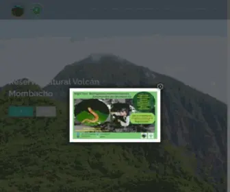 Mombacho.org(Reserva Natural Volcán Mombacho) Screenshot