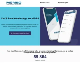 Mombo.co.ke(Mombo Sacco) Screenshot