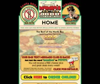 Mombospizza.com(Mombo's Pizza) Screenshot