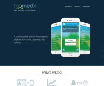 Momedx.com(Momedx Inc) Screenshot