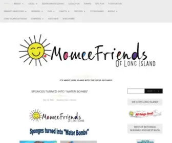 Momeefriendsli.com(It's about Long Island with the focus on family) Screenshot