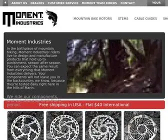 Moment-Industries.com(Moment Industries) Screenshot