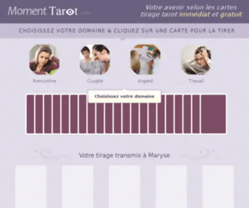 Moment-Tarot.com(Nginx) Screenshot
