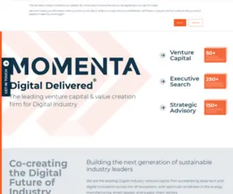 Momenta.partners(Industrial Impact Venture Capital) Screenshot