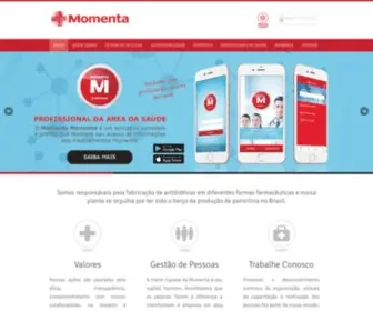 Momentafarma.com.br(Momenta) Screenshot