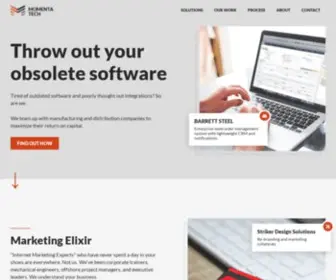 Momentatech.com(Momenta Tech) Screenshot