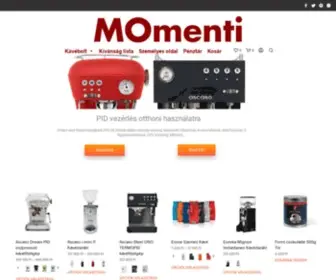 Momenti.hu(Momenti webshop) Screenshot