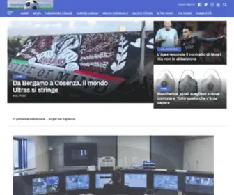 Momentidicalcio.com(Tutto il calcio in un click) Screenshot