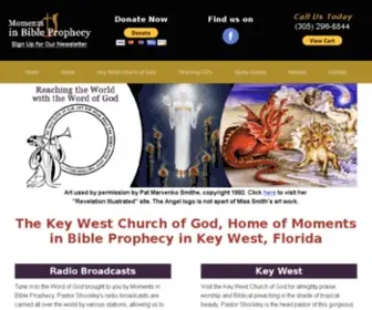 Momentin.com(Moments In Bible Prophecy) Screenshot