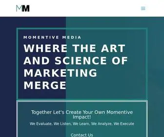 Momentivemedia.com(Digital Marketing Agency) Screenshot