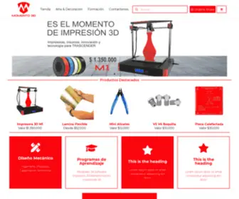 Momento3D.com.co(Inicio) Screenshot