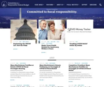 Momentoftruthproject.org(The Committee for a Responsible Federal Budget) Screenshot