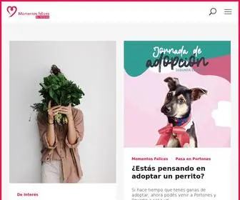 Momentosfelices.com.uy(Momentos Felices) Screenshot