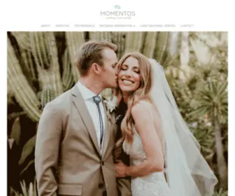 Momentosloscabos.com(Momentos Weddings And Events) Screenshot