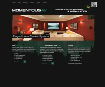 Momentousav.com(Momentousav) Screenshot