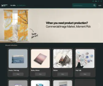Momentpick.com(Commercial Image Market) Screenshot